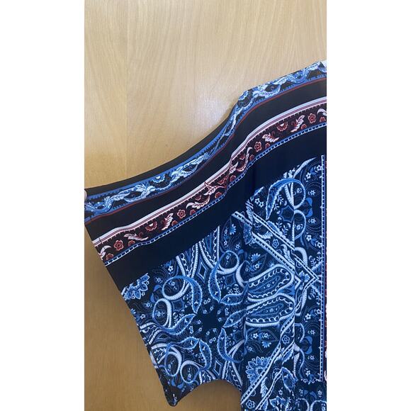 Cato Est. 1946 Women’s Maxi Dress Multicolor Elastic Waist Stretch Size Large - Picture 3 of 4